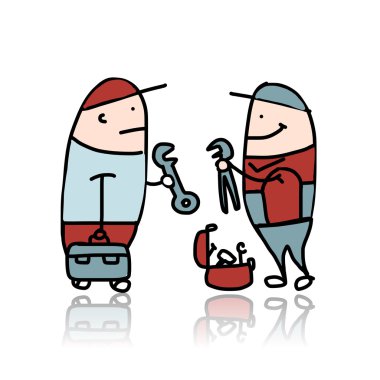 Tamirci anahtarı ve bavul aletler için