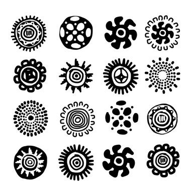 Tasarımınız için etnik el yapımı süs