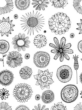 Tasarımınız için çiçek desenli