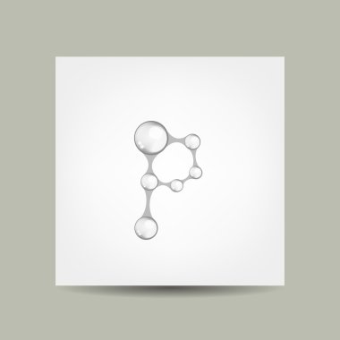 p harfi ile kartvizit tasarım