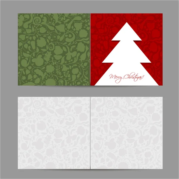 Christmas card, sketch for your design — Stock Vector