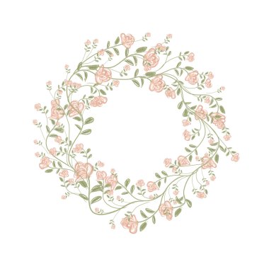 Bahar tasarımınız için çerçeve çiçek