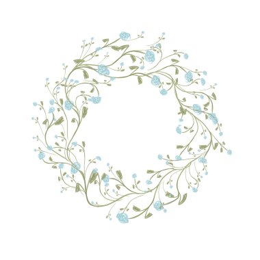 Bahar tasarımınız için çerçeve çiçek