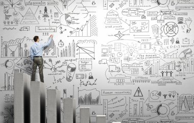 işadamı fikirlerini sunma