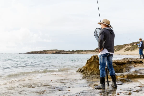 Immagine di pescatore — Foto Stock