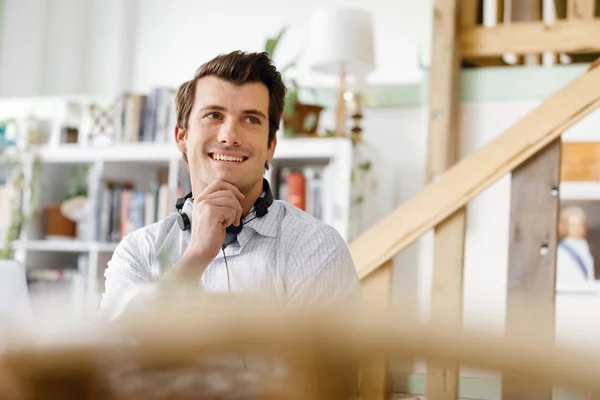 Young businessman in office — Stock Photo, Image