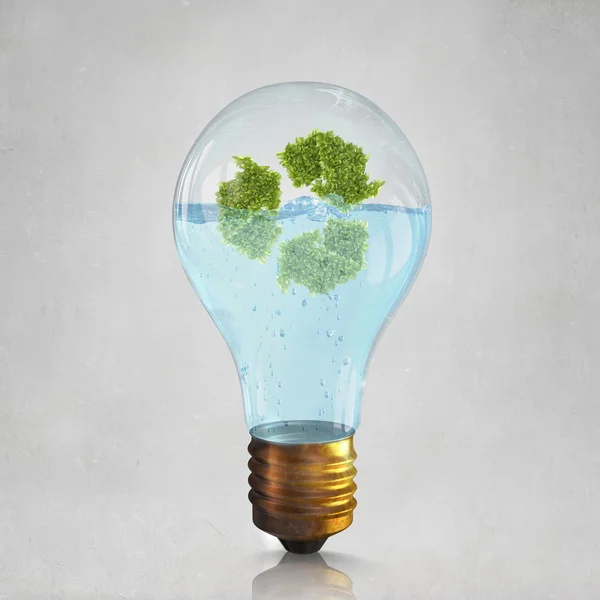 Recyclage concept vert — Photo