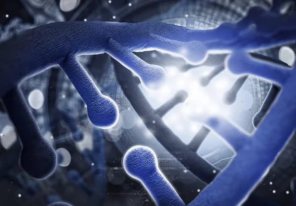 Biotechnology genetic research — Stock Photo, Image