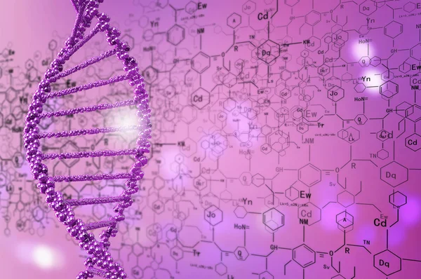 Investigação genética biotecnológica — Fotografia de Stock