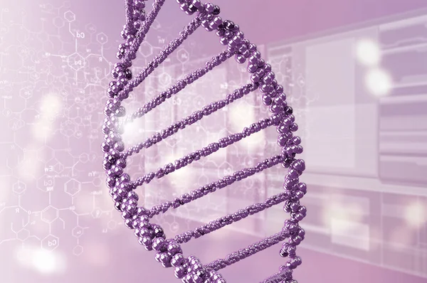 Biotechnology genetic research — Stock Photo, Image