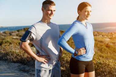 Plaj birlikte eğitim genç Çift