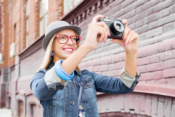 Attrazioni turistiche nella nuova città — Foto Stock