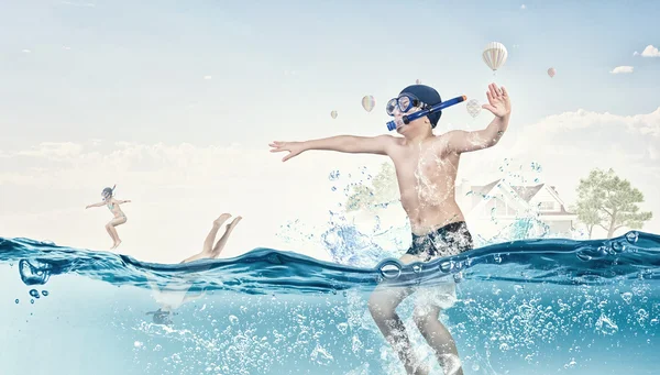 Minhas grandes férias de verão — Fotografia de Stock