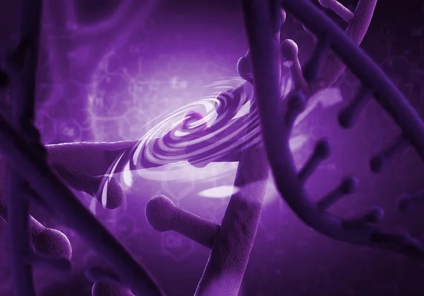 Investigação genética biotecnológica — Fotografia de Stock