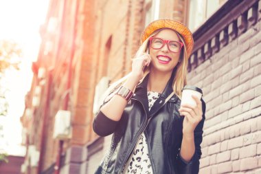 Turistik şehirde gezi