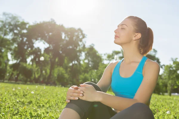 Enjoying minutes of solitude — Stock Photo, Image