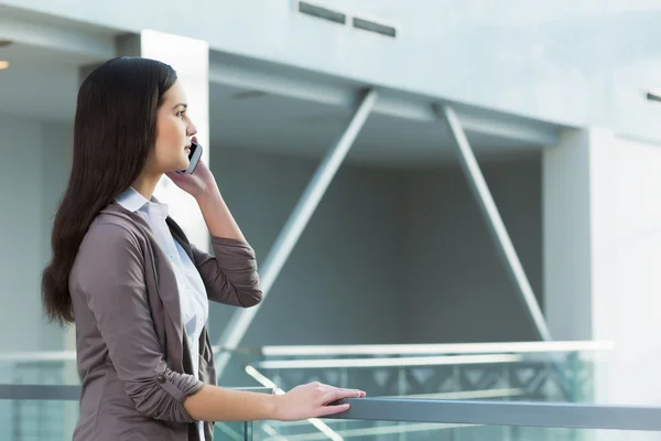 Attractive woman in office building — Stock Photo, Image