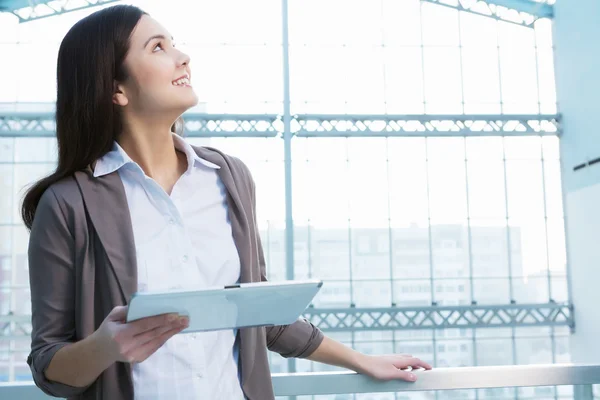 Attractive woman in office building — Stock Photo, Image