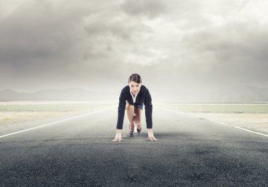 O bu yarışa hazırdır