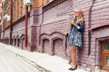 Turistik şehirde gezi