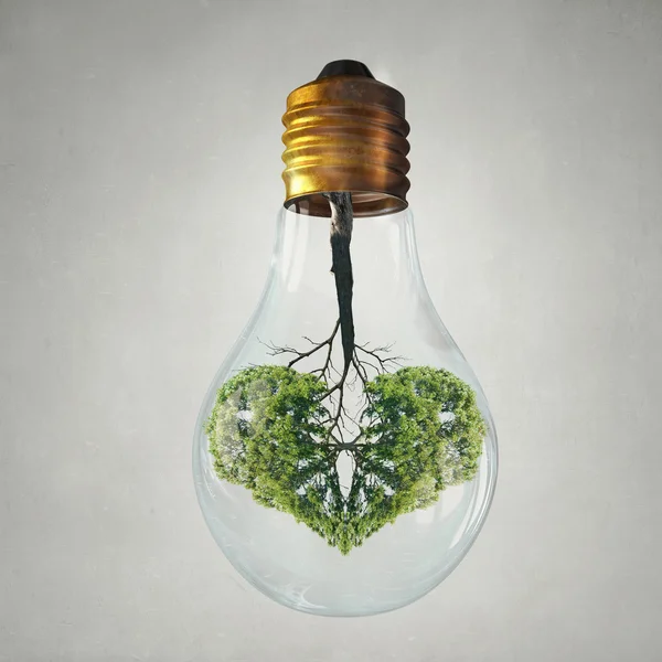 Natureza verde para pulmões saudáveis — Fotografia de Stock