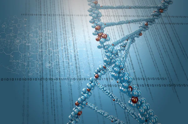 Biotechnology genetic research — Stock Photo, Image