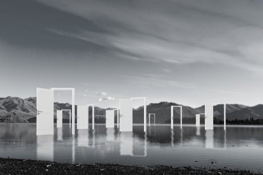 Bir yere açılan kapı