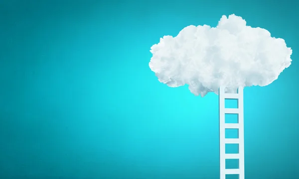 Ladder als vooruitgang concept — Stockfoto