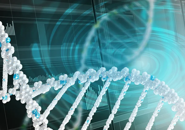 Biotechnology genetic research — Stock Photo, Image