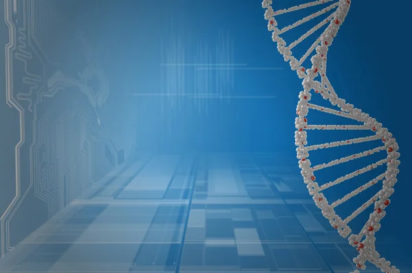 Genetisch onderzoek van de biotechnologie — Stockfoto