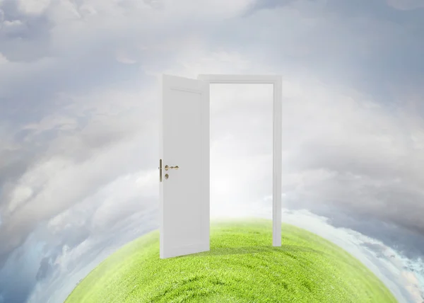 Door to new way — Stock Photo, Image