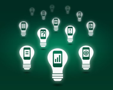 Çeşitli arayüz simgeleri