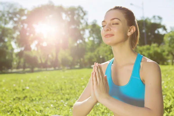 Enjoying minutes of solitude — Stock Photo, Image