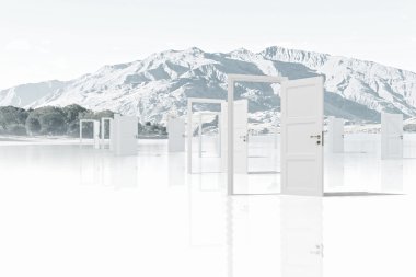 Bir yere açılan kapı