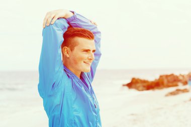 Adam sahilde dışında eğitim