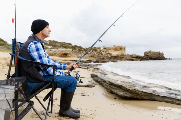 Immagine di pescatore — Foto Stock