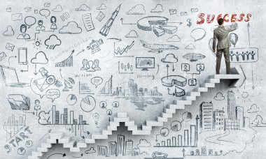 işadamı fikirlerini sunma