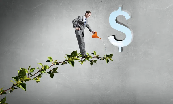 Make your income grow — Stock Photo, Image