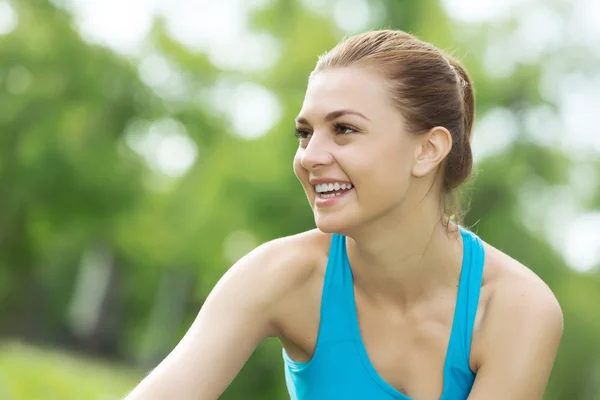 Girl practicing stretching exercises Royalty Free Stock Photos