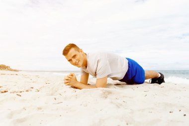 Adam sahilde dışında eğitim