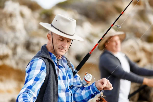 Immagine di pescatore — Foto Stock