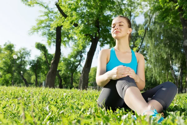 Godendo minuti di solitudine — Foto Stock