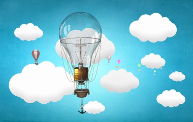 Yüksekten uçuyor aerostats
