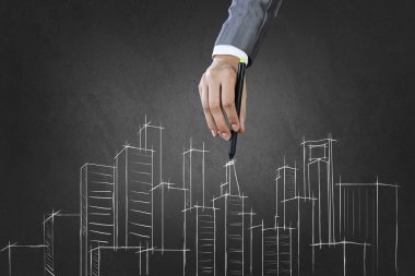 Yeni inşaat geliştirme projesi