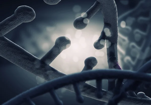 Bioteknik genetisk forskning — Stockfoto