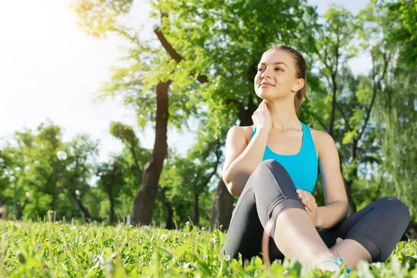 Enjoying minutes of solitude — Stock Photo, Image