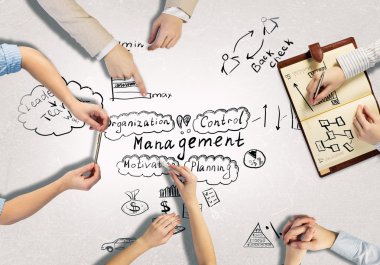 Konuşmak kurumsal işbirliği içinde çalışma