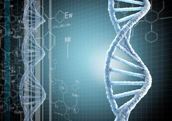 Biotechnology genetic research — Stock Photo, Image