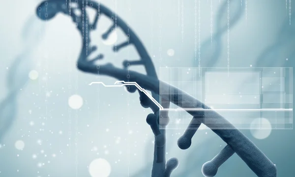 Biotechnologia badań genetycznych — Zdjęcie stockowe