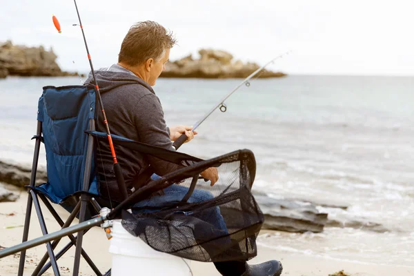 Immagine di pescatore — Foto Stock